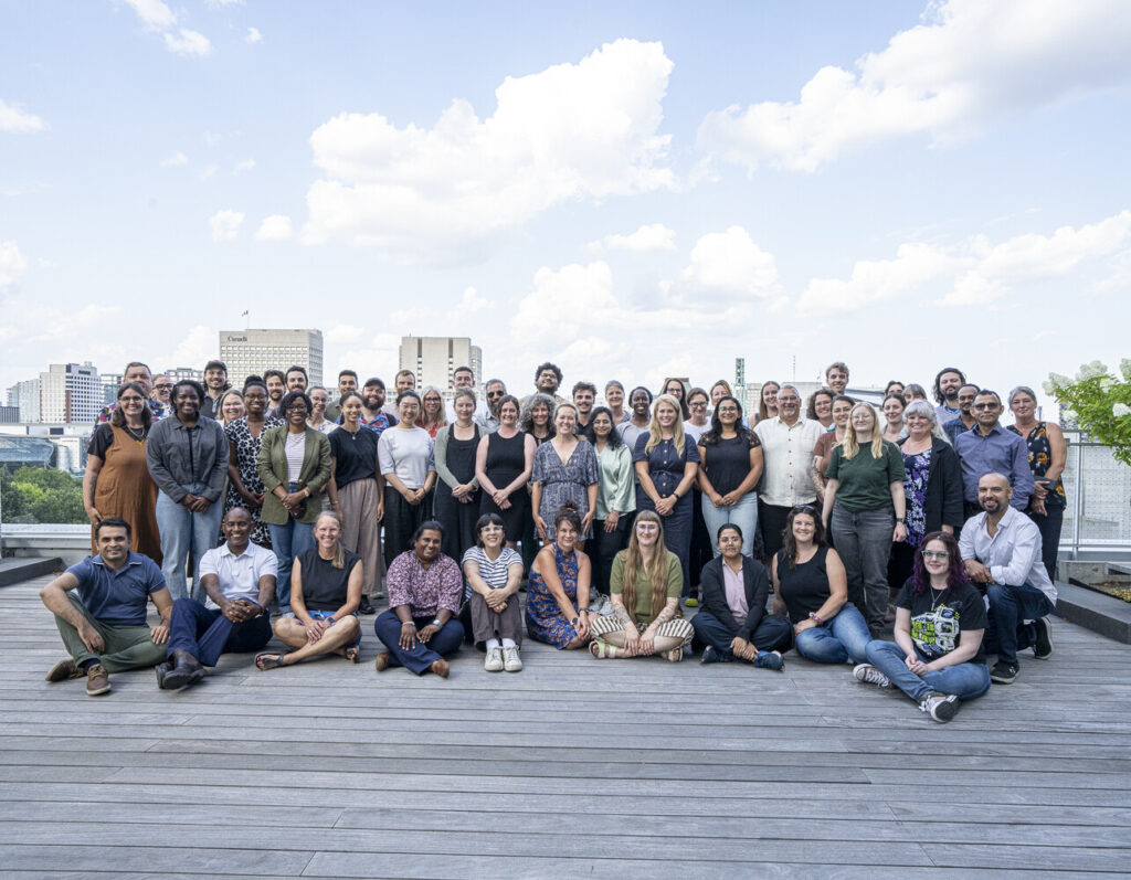 The EnviroCentre Team at the 2025 Summer All-Staff Meeting.