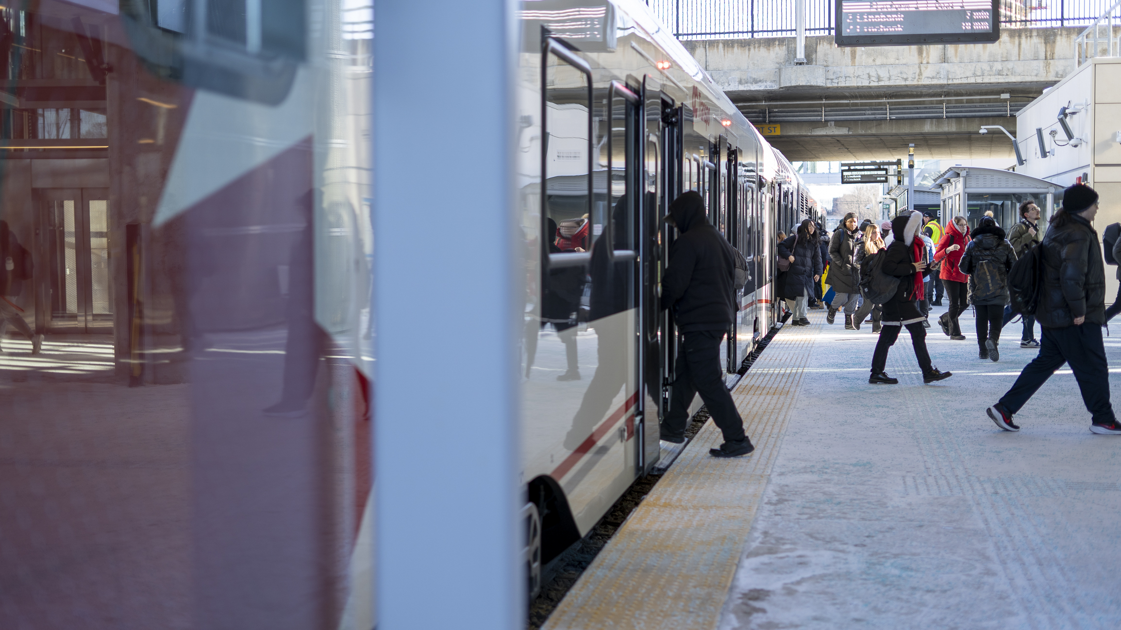 Testing joy in transit